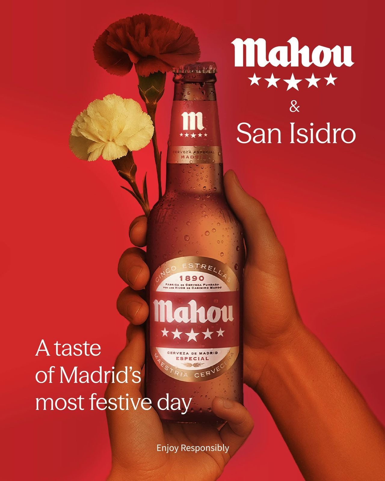 Mahou Beer